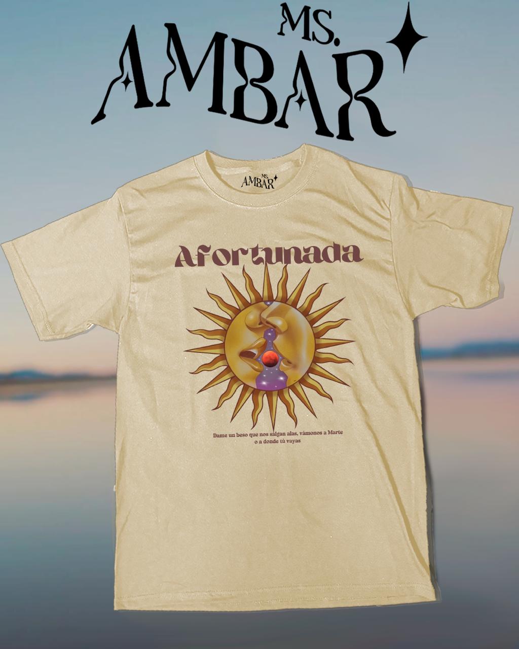 Playera "Afortunada"